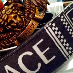 Versace belt.